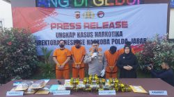 Polda Jabar Lumpuhkan Peredaran Narkoba Skala Besar