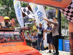 Polres Sumedang Kawal dan Amankan Kegiatan ‘Ulin Bareng Soldadu’